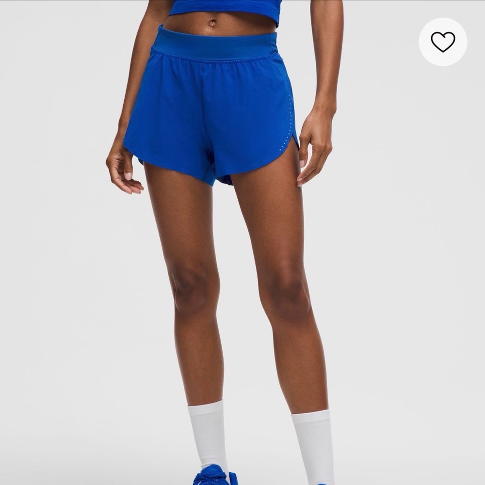 Lululemon fast and free high rise 3 in short